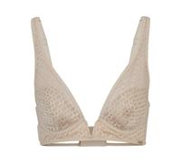 Boss Womens/Ladies Monogram Lace Detail Bra - Beige - 34B - Beige