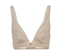 Boss Womens/Ladies Monogram Lace Detail Bra - Beige - 34C - Beige