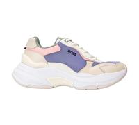 Boss Womens/Ladies Noa Leather Running Trainers - Purple - 3 UK - Purple - 100% Mixed