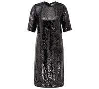 Boss Womens/Ladies Sequin Polyester Shift Dress10 UK Black Print GT34356