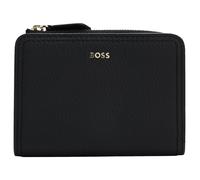 BOSS Women's Lenah Small Wallet 50558032 Hammered Leather Black