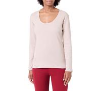 BOSS Women's Long Sleeve Pyjamas, Light Beige, M