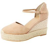 BOSS Women's Madeira_Wedge_sdcveb Sandal, Light Pastel Brown235, 38 EU / 5 UK