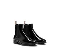 BOSS Women's Martha RainBootie-MN, Black, 8 UK
