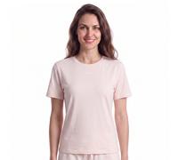 Boss Womens Short Sleeve Cotton Pyjama T-Shirt 50510322 - Pink - Size 2XL