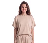 Boss Womens Short Sleeve Pyjama T-Shirt 50561029 - Brown - Size Small