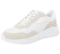 BOSS Women's Skylar_Runn_mesdmt Sneaker, White, 10 UK