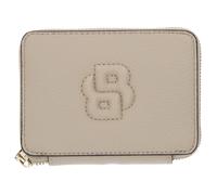 BOSS Women's Small Wallet With Hammered Finish Zip 50542050 Beige
