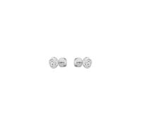 BOSS Women's Sparkling Crystal Stud Stainless Steel Earrings