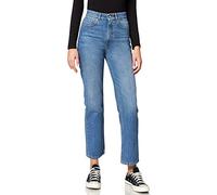 Hugo Boss Women's Straight-Fit Cropped Jeans - Blue - Size: 8/32in