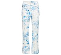 BOSS Womens Straight Crop 2.0 Regular-fit Jeans in Comfort-Stretch tie-dye Denim