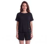 Boss Womens Summer Short Sleeve Pyjamas 50561022 - Black - Size Large
