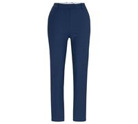 Boss Womens Tamata4 Regular Trousers - Blue - 8 UK - Blue - 100% Virgin Wool