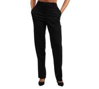 Boss Womens Tameah 1 Trousers - Black - 12 UK - Black - 65% Viscose/30% Polyamide/5% Elastane