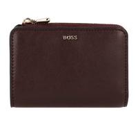 BOSS Leather Purse Numah New SM Wallet Open Purple Berry