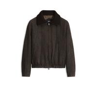 BOSS Wool-blend bomber jacket - Style BOURGEON_RW_C, 50582623 Brown 40R