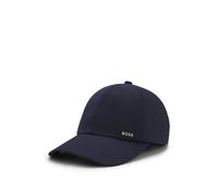 BOSS Wool-blend cap with logo lettering - Style Zed_Performance-TW, 50556419 Dark Blue pcs.