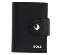Boss Zair Credit card case Leather 7 cm black