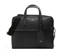 Boss Zair Briefcase Leather 38 cm Laptop compartment black