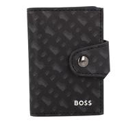 Boss Zair Credit card case RFID protection Leather 6.5 cm black