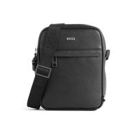 BOSS Zair | leather Crossbody bag | black