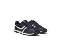 BOSS Low-top trainers with faux-leather trims - Style Zayn_Tenn_bnymi, 50568479 Dark Blue 9