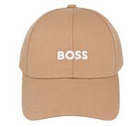 BOSS Mens Cotton Twill Zed Cap - Colour: 260 Medium Beige - Size: One Size