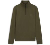 Boss Zetrust 10234591 Orange Half Zip Sweatshirt Green M Men