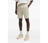 BOSS zip-fly flat-front shorts - Neutrals 34-36