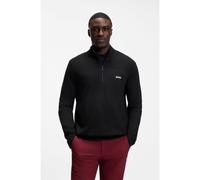 Boss Momentum 10273969 Green Half Zip Sweater Black XL Men