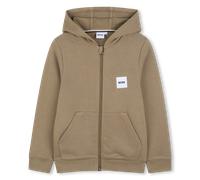 Boss - Zip-up Hoodie - Dark Stone - Boy - 4 Years