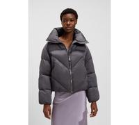 BOSS Zipped puffer jacket in lustrous fabric - Style C_Padilena, 50548035 Purple 16