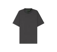 BOSS Zone Men's T-Shirt with Collar, 027dark Grey, XL