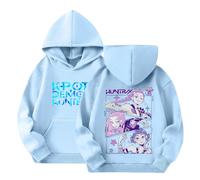 BOSSETY Demon Hunters Hoodie Girl Vintage Y2k Pullover Huntrix Huntr/X Hip Hop Streetwear Oversized Fashion Long Sleeve Cartoon Print Hooded Sweatshirt for Kids