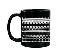 BOSSETY Fuck This Shit Hidden Message Coffee Mug - 15 Oz White/Black - Funny F*ck This Shit Hidden Message Coffee Mug - Gift for Work Bestie, Coworkers, Friends, Family - Funny Office Gifts (Black)
