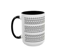BOSSETY Fuck This Shit Hidden Message Coffee Mug - 15 Oz White/Black - Funny F*ck This Shit Hidden Message Coffee Mug - Gift for Work Bestie, Coworkers, Friends, Family - Funny Office Gifts (White)