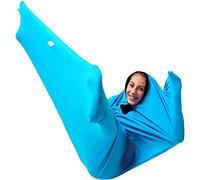 BOSSGE Sensory Sack Full Body Sock, Calming Therapy Blanket, Sensory Toys Stress Relief, Anxiety, Autism, ADHD, ADD, Tactile Items For Therapeutic Play, Kids Fidget Toy, Body Pod (Color : Sky blue,