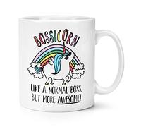 Bossicorn Unicorn Like A Normal Boss But More Awesome 10oz Mug Cup
