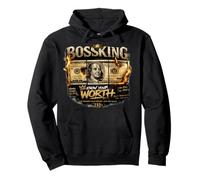 Bossking Know Your Value Graphic Tee Pullover Hoodie