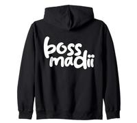 BossMadii - Zimbabwean Shona Slang Greeting Sei Sei? Ndeipi? Zip Hoodie