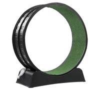 BOSTEU Cat Exercise Wheel for Indoor Cats Running Wheel Treadmill with Removable Carpet for Cat's Weight Loss and Health (black)