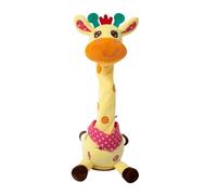 BOSTEU Volume Control Singing Dancing Talking Giraffe Speaking Toy for Toddler Encourage Speech Toy