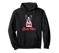 Bostie Mom Funny Boston Terrier Dog Lover Pullover Hoodie
