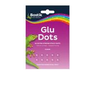 Bostik Glue Dots 30803719 Permanent Extra Strength, 64 Dots – Pack of 12