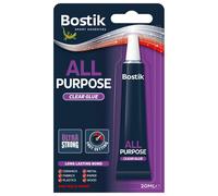 Bostik All Purpose Clear Glue 20Ml (2 Packs)