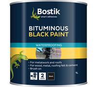 Bostik Black Multi-Purpose Waterproofer, Tin 1L