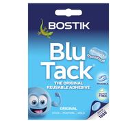 Bostik Blu Tack Blue - Handy Size - Multipurpose Reusable Adhesive -