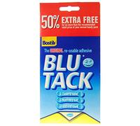 Bostik blu-tack original reusable adhesive 50% extra free