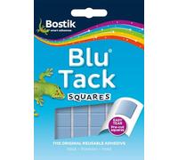 Bostik Blu Tack Squares, Multipurpose Reusable Adhesive, Clean, Safe & Easy to Use, Non-Toxic, 45g