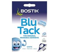 Bostik Blu Tack White - Handy Size - Multipurpose Reusable Adhesive